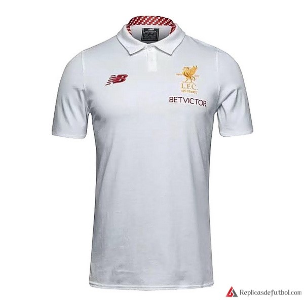 Polo Liverpool 2017-2018 Blanco